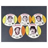 1976 Crane potato Chip Discs HOF