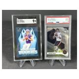 Justin Fields Rookie Card and Donruss JJ McCarthy