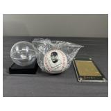 Jacking Robinson baseball with display and 22k