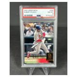2001 Upper Deck Albert Pujols Rookie Card PSA8
