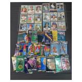 Box of various sports cards 1980ï¿½s & 1990ï¿½s