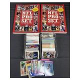 Box. Of Football cards and card books