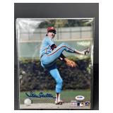 Steve Carlton PSA  autographed photo