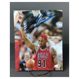 Dennis Rodman JSA autographed photo