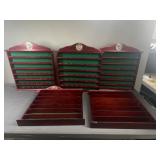 Golf ball display shelves