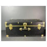 Large Concourse Black Trunk
