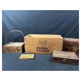 Wooden SP Armour crate and more