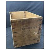 Vintage Evaporated Apples Wood Crate