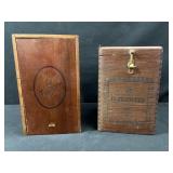 La Trasicion and queens cigar boxes