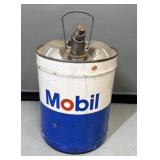 Vintage Mobil Gear Lubricant Can