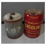 Vintage Napa Gas Can & Deluxe Can