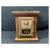 Vintage Post Office Bank Box