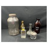 Large Canning Jar and Glass Ware