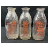 Willow Farm Products LA Grange ILL. Milk jugs