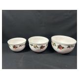 Cades Cove Stoneware Mixing Bowl Set