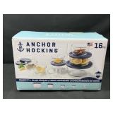 16 piece Anchor Hocking set
