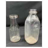 Meadow Gold & Sunshine milk bottles