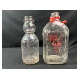 Suabedissen Whittnery dairy &Wehr Dairy jugs
