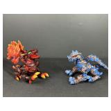 Mega Bloks Dragons Krystal Wars fire and Ice