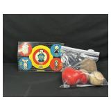 Felix the Cat Target Game, Baseballs, and
