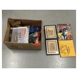 Drawing Books, Antique Wall Art, and More