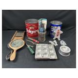 Antique Cookie Cutters, Mirrors, and More