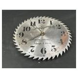 Sears Craftsman Saw Blade Shop Clock