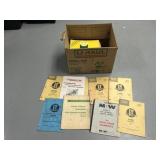 Farm Equipment Instruction Manuals