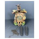 German Hunter Lodge Style Cuckoo Clock