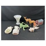 Milk Glass, Decor, and More