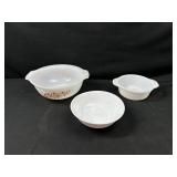 Glassbake, Fire King, and Other Bowls