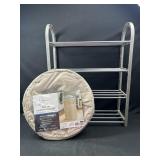 Pop Up Laundry Hamper and Small Shoe Rack