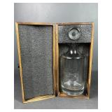 Harley-Davidson Glass Decanter in Case