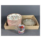 Christmas plates and more