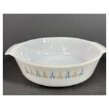 Fire King Atomic Starburst dish