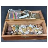 Motorcycle Box with Stones