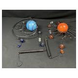 Sun and Moon Outdoor Hanging Decor