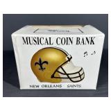 New Orleans Saints Musical Coin Bank