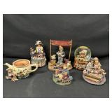 Yesterdays Child Figures, Snow Globe, and More