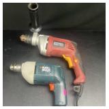 Chicago Hammer Drill & B&D Right Angle Drill