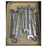 Box End & Open End Wrench Lot- Some Craftsman