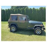 1995 Jeep Wrangler S Sport Utility 2D , 4WD