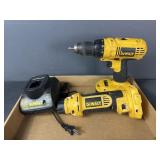 Dewalt 18v Drills and Charger