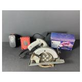 Black & Decker Saw w/Tools & Chargers