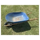 True Temper Steel Wheelbarrow