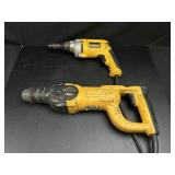 DeWalt Rotary Hammer & Screwgun