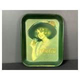Vintage Coca Cola Green Advertising Tray