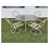 Outdoor Table & 4 Chairs