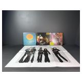 Santana Vinyls with poster