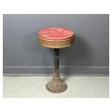 Antique Heavy Metal Stool